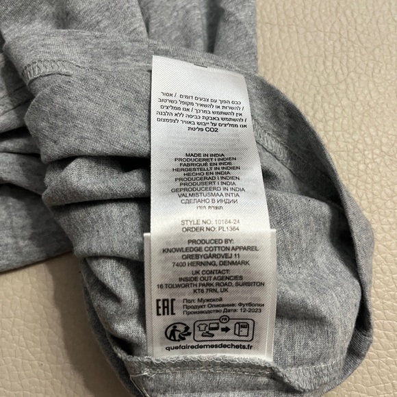 NWT - Knowledge Cotton Apparel Men’s Big OWL T Shirt- Size M, L - Picture 8 of 8